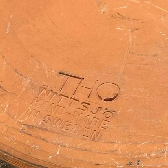 Thomas Hellström Ceramic Dish Nittsjö‎ Sweden MCM Vintage Nittsjo THO 5805 - Picture 4 of 10